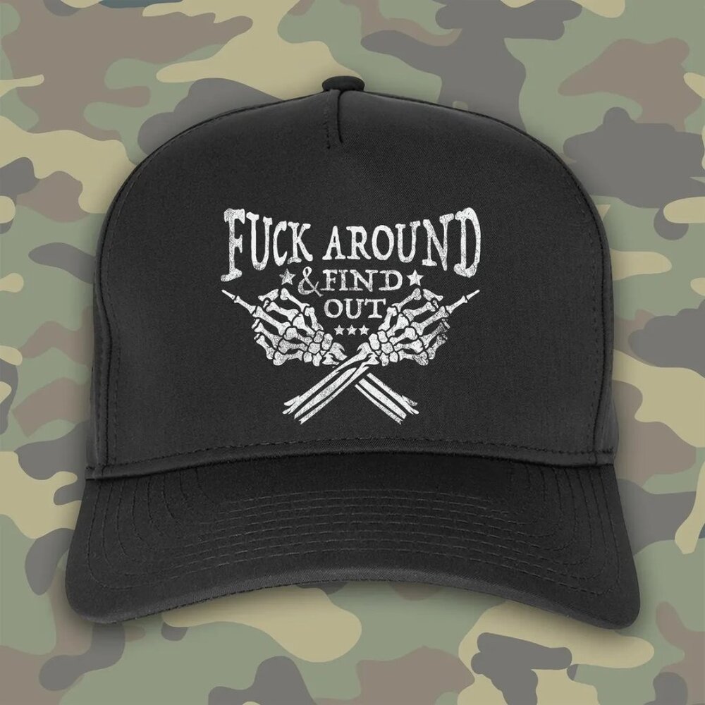 FAFO Trucker Hat Black